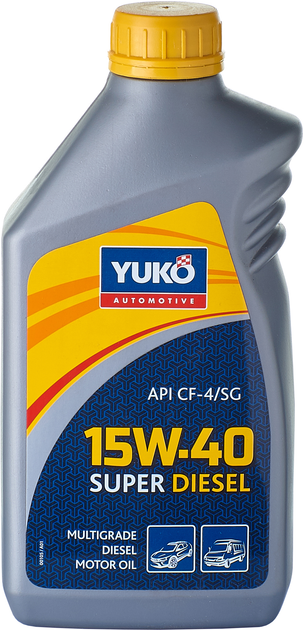 Моторное масло Yuko Super Diesel 15W-40 1 л (4820070240115) - изображение 3
