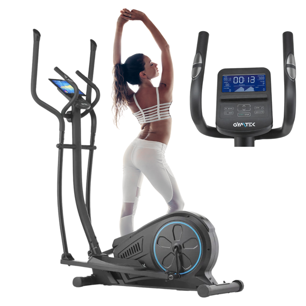 Орбитрек Gymtek XC2000 электромагнитный 10 кг маховик 34 см шаг для начинающих домашний - изображение 8