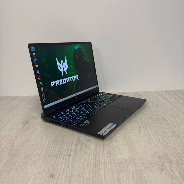 Игровой ноутбук Б-класс Acer Predator Helios 16 PH16-71 / 16" (2560x1600) IPS / Intel Core i9-13900HX (24 (32) ядер по 2.2 - 5.4 GHz) / 16 GB DDR5 / 512 GB SSD / nVidia GeForce RTX 4080, 12 GB GDDR6, 192-bit / WebCam б/у - Фото 5 Игровой ноутбук Б-класс Acer Predator Helios 16 PH16-71 / 16" (2560x1600) IPS / Intel Core i9-13900HX (24 (32) ядер по 2.2 - 5.4 GHz) / 16 GB DDR5 / 512 GB SSD / nVidia GeForce RTX 4080, 12 GB GDDR6, 192-bit / WebCam б/у - изображение 5