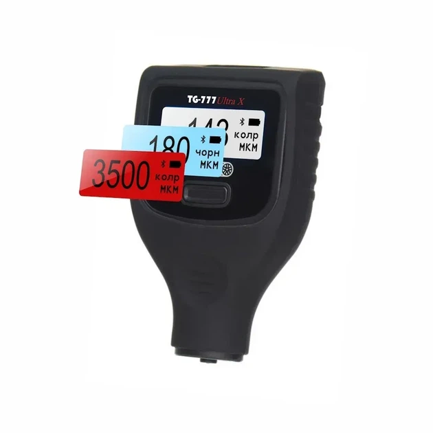 Толщиномер краски Profiline TG-777 Ultra X (6000мкм, Fe/Zn/NFe/Putty, Android/iOS) - изображение 13