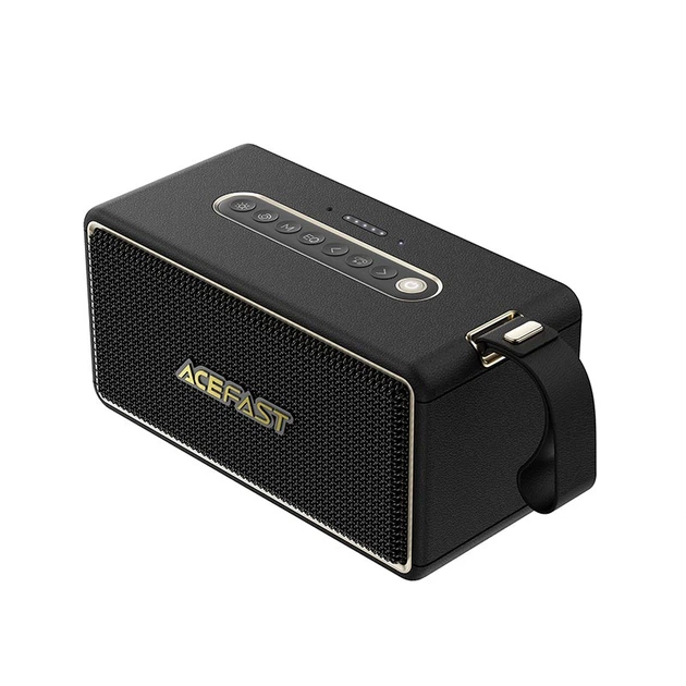 Акустика ACEFAST K3 Max Portable Wireless Speaker IPX6, BT5.4, USB, TF, AUX, TWS, 80W, DSP, 5000mAh, 20h, black - изображение 4