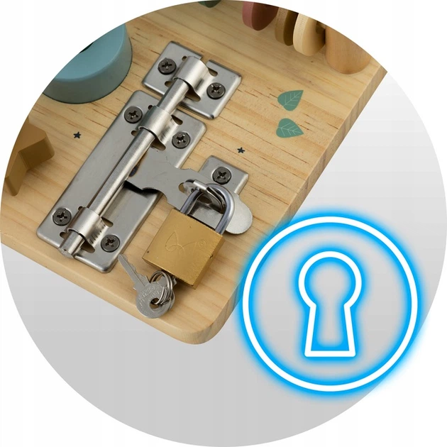 Tablica sensoryczna Nukido NK-859 budynek drewniany 785900 (5903890622244) - obraz 6