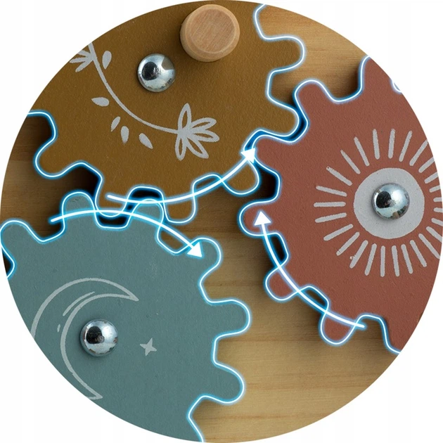 Tablica sensoryczna Nukido NK-859 budynek drewniany 785900 (5903890622244) - obraz 7