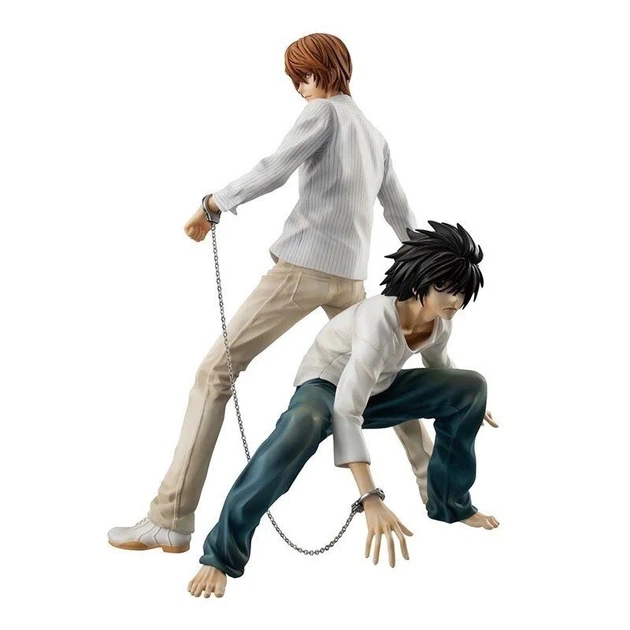 Аниме фигурка Тетрадь Смерти, Death Note - Лайт Ягами (Кира) и L | Интеллектуальное противостояние, 22 см - изображение 3