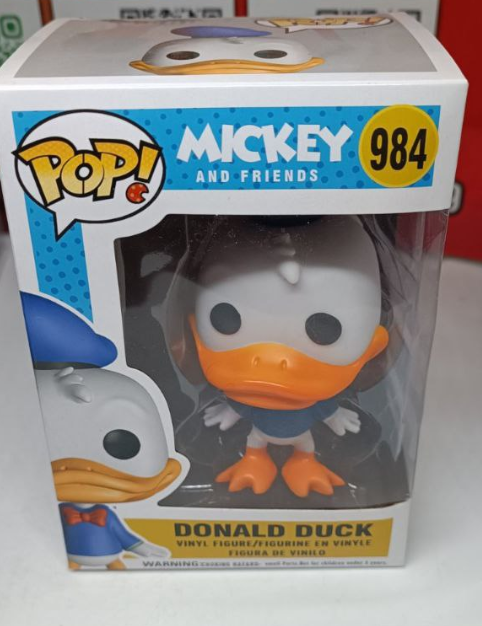 Фигурка Дональд Дак Donald Duck Микки Маус и его друзья Mickey Mouse Disney Дисней Pop Поп детская игрушка 10 см №984 - изображение 2