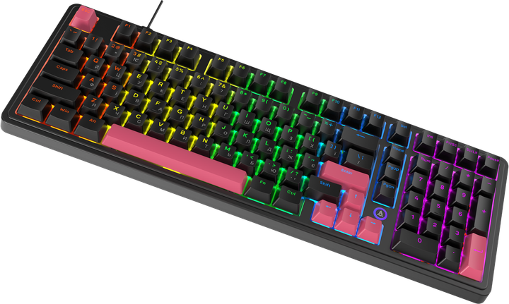 Клавиатура проводная Ajazz AK980 Red Switch USB Black (AK980-R-BR