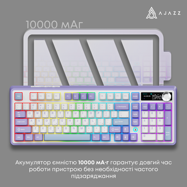 Клавиатура беспроводная Ajazz AK980 V2 Gift Switch V2 Wireless