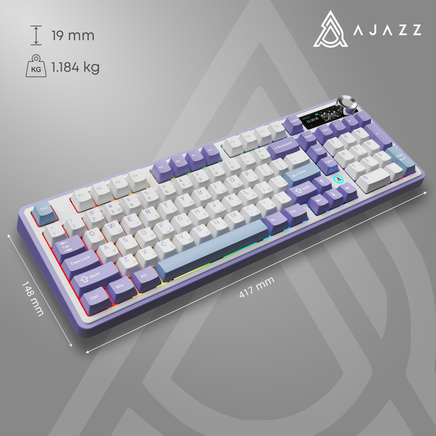 Клавіатура бездротова Ajazz AK980 V2 Gift Switch V2 Wireless