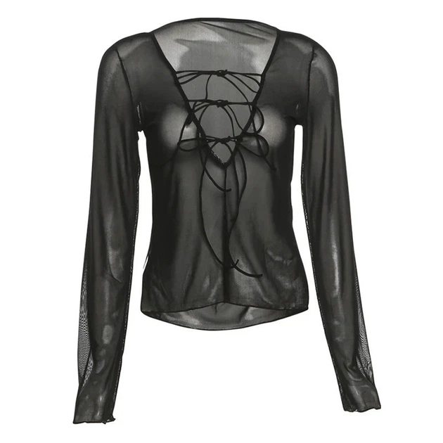 Кофтинка з відкритими плечима Honey Fashion Accessories XS/S/M чорний (50к014) - изображение 5