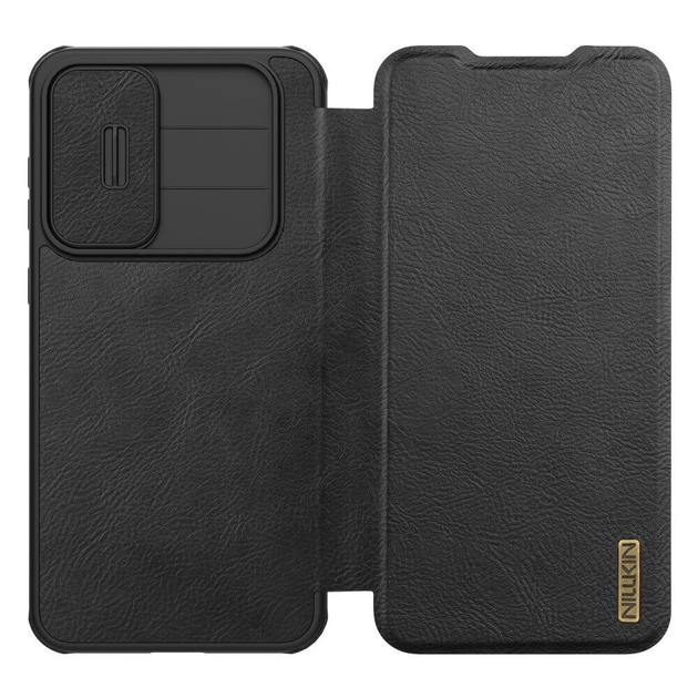 Шкіряний чохол книжка Nillkin Qin Pro Leather Case для Samsung Galaxy A56 5G A566 Black - зображення 2