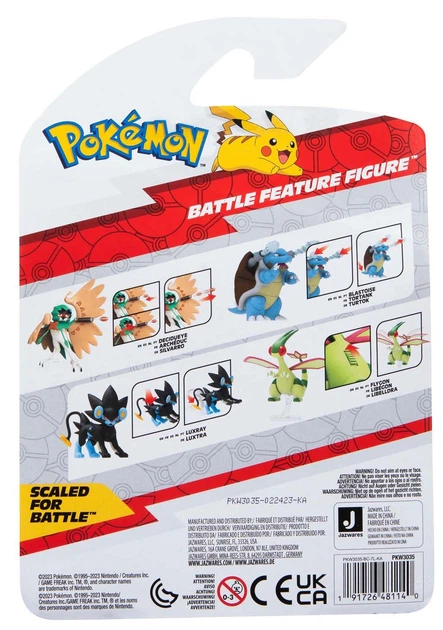 Фігурка Jazwares Pokemon Фігурка з бойовою функцією — Blastoise Water Mission (PKW3035) (191726481140) - зображення 2