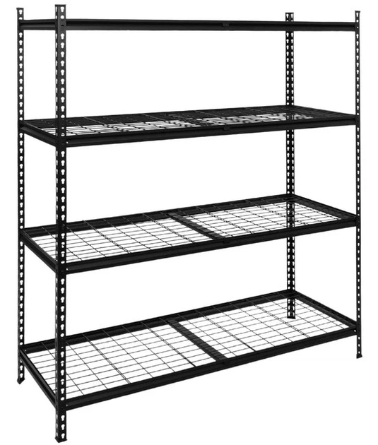 Стелаж SPRINGOS HA5277 для гаражу 4 полиці Чорний (5908455301237) - зображення 5