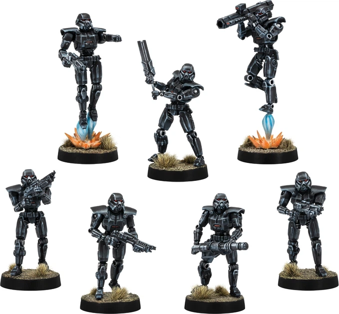 Доповнення до настільної гри Atomic Mass Games Star Wars Legion 2.0: Imperial Dark Troopers (міжнародне видання) (841333129217) - зображення 2