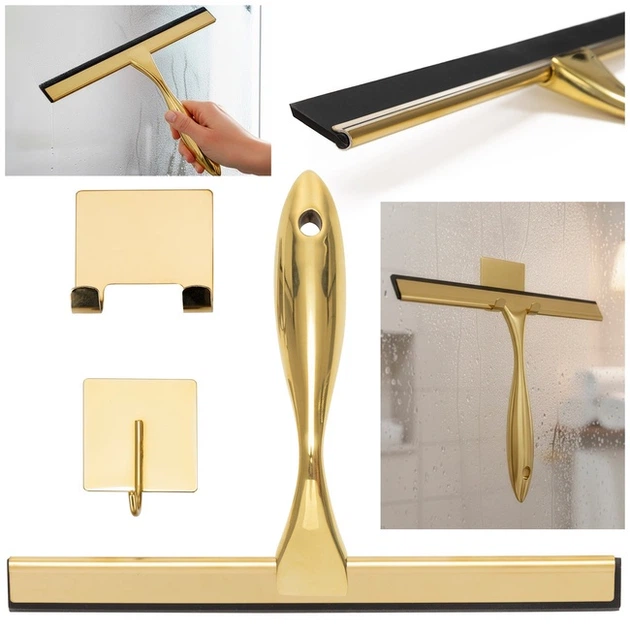 Ракель для води SPRINGOS HA1114 для вікон і кабін Золотий (5908455307376) - зображення 2