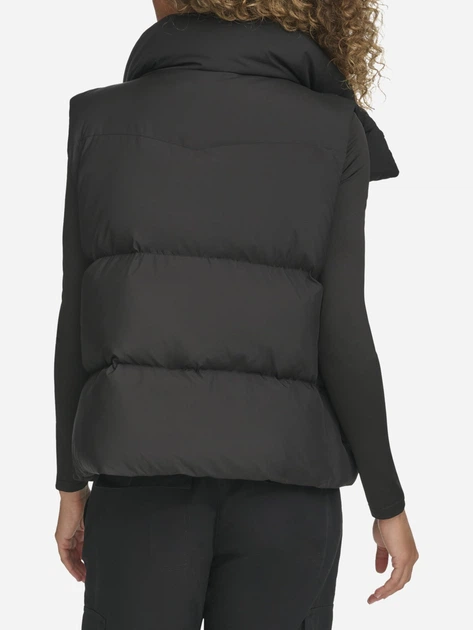 Теплий жилет короткий жіночий Levi`s 35812471 L Чорний (1159851713) - зображення 2