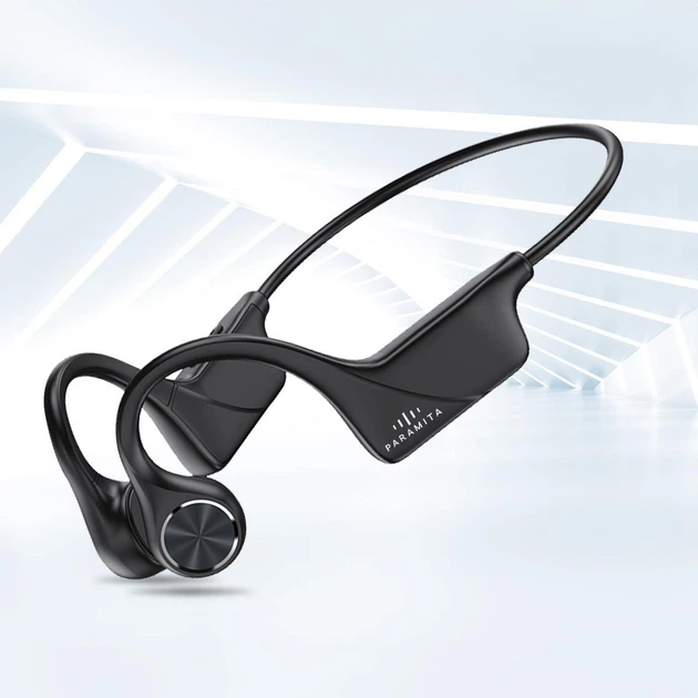 Костные наушники Paramita DG06 Open-Ear с с Bluetooth 5.3 и встроенной памятью 8GB для спорта Черный - изображение 2