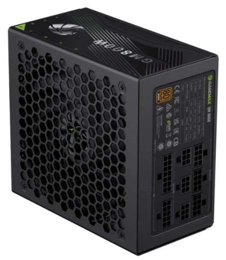 Блок живлення GameMax 800W GM 800B Fully Modular Black (GM 800B Fully-modular New) - изображение 3