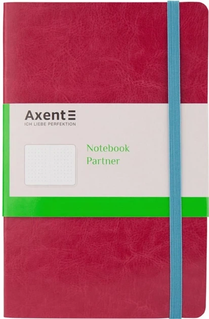 Блокнот 125х195 96арк прошит тверд обкл крапка Partner Flex рожев AXENT - Фото 1 Блокнот 125х195 96арк прошит тверд обкл крапка Partner Flex рожев AXENT - изображение 1
