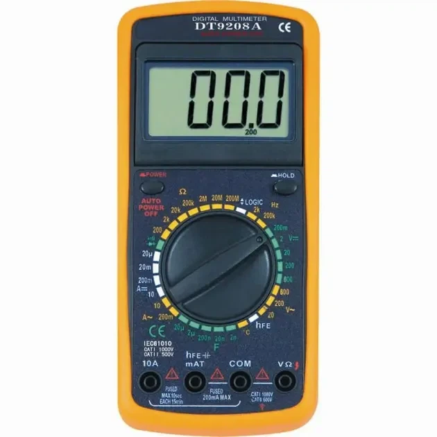 Мультиметр Digital DT 9208A - Фото 4 Мультиметр Digital DT 9208A - изображение 4