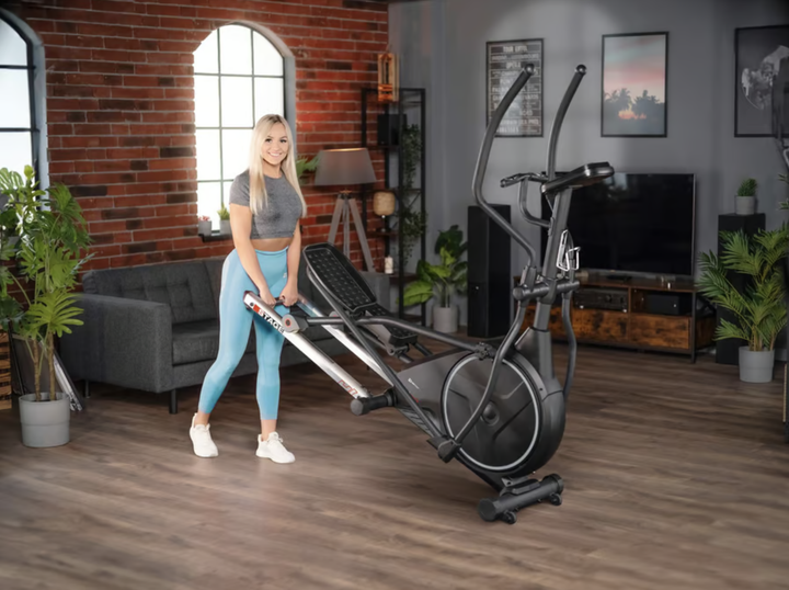 Орбитрек переднеприводный Hop-Sport HS-160CF Stage до 150 кг (Шаг 56 см) Bluetooth - изображение 4