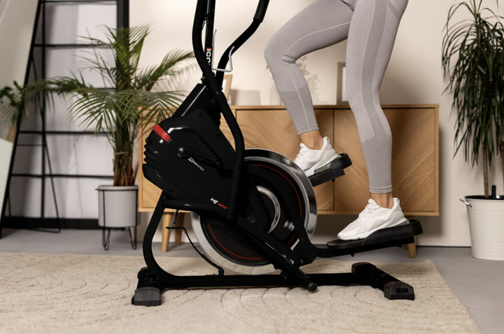 Орбитрек-степпер Hop-Sport HS-400B Icon Black до 120 кг (Клаймбер для дома) - изображение 5