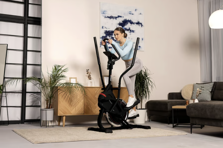 Орбитрек-степпер Hop-Sport HS-400B Icon Black до 120 кг (Клаймбер для дома) - изображение 7