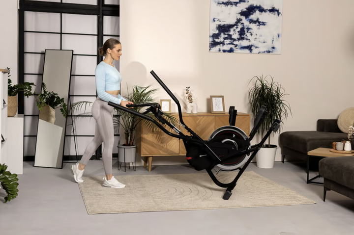 Орбитрек-степпер Hop-Sport HS-400B Icon Black до 120 кг (Клаймбер для дома) - изображение 9