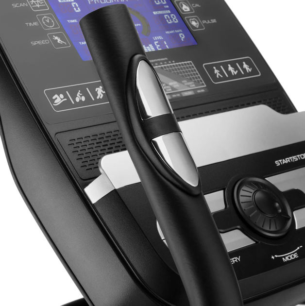 Орбитрек переднеприводный Gymtek XCF6100 до 135 кг (Шаг 44 см) Bluetooth - изображение 9
