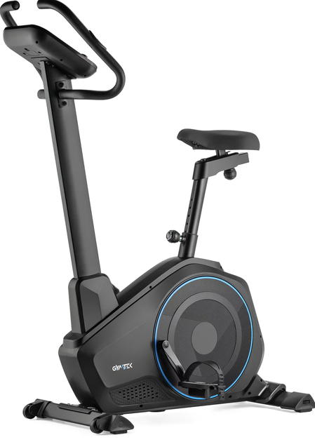Велотренажер Gymtek XB6000 синий. Электромагнитный, до 150 кг, Kinomap/FitShow, для дома, кардио - изображение 5