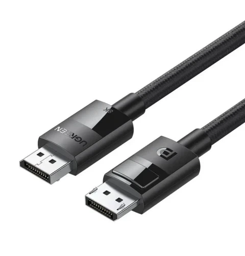 Кабель DisplayPort (M) - DisplayPort (M), 1.5 м, черный, Ugreen DP114, V1.4, 8K / 60 Гц (80391) - Фото 1 Кабель DisplayPort (M) - DisplayPort (M), 1.5 м, черный, Ugreen DP114, V1.4, 8K / 60 Гц (80391) - изображение 1