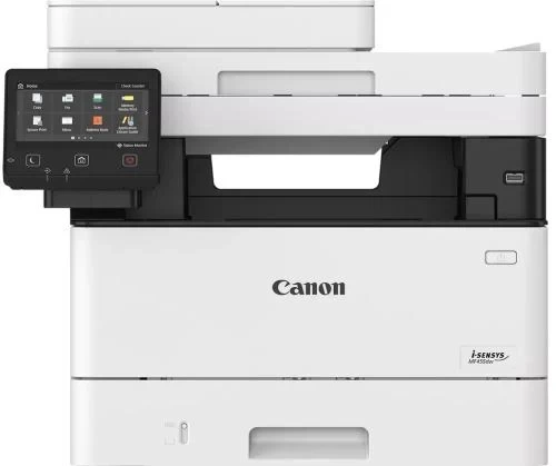 МФУ лазерний ч/б A4 Canon MF453dw, Grey, WiFi, 1200x1200 dpi, дуплекс, до 38 стор/хв, кольоровий сенсорний РК-екран 12.7 см, друк з - Фото 1 МФУ лазерний ч/б A4 Canon MF453dw, Grey, WiFi, 1200x1200 dpi, дуплекс, до 38 стор/хв, кольоровий сенсорний РК-екран 12.7 см, друк з - зображення 1