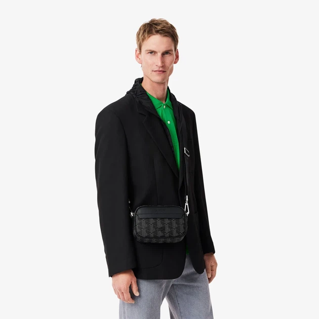 Сумка через плечо Лакоста The Blend Crossbody Bag Black - Фото 5 Сумка через плечо Лакоста The Blend Crossbody Bag Black - изображение 5