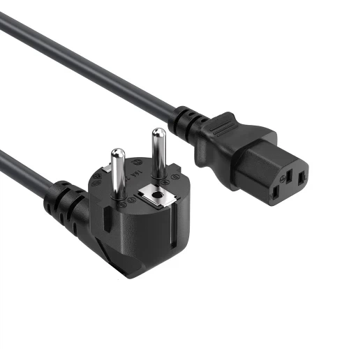 Кабель питания от сети PC-186, черный, 1.8 м, ColorWay, CEE 7/7 - IEC C13, 3x0.75 мм² (CW-CBP082-BK) - Фото 1 Кабель питания от сети PC-186, черный, 1.8 м, ColorWay, CEE 7/7 - IEC C13, 3x0.75 мм² (CW-CBP082-BK) - изображение 1