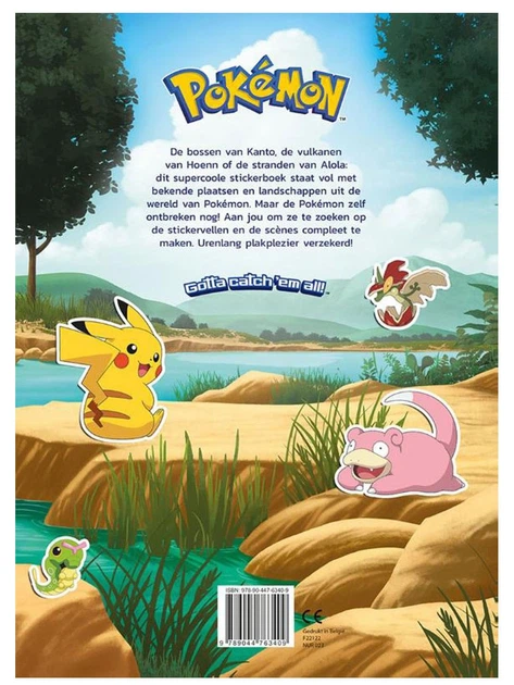 Książeczka Deltas Pokemon Super zabawa z naklejkami (9789044763409) - obraz 2