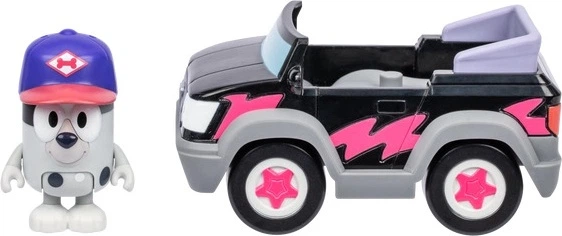 Zestaw do zabawy Moose Bluey Auto z pizzą i Muffin (0630996176726) - obraz 2