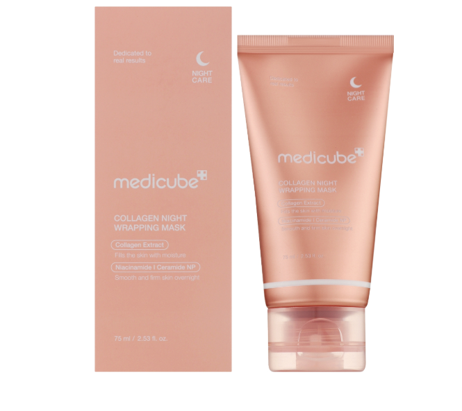 Коллагеновая ночная маска-пленка Medicube Collagen nightwhiteping mask 75 мл - изображение 2