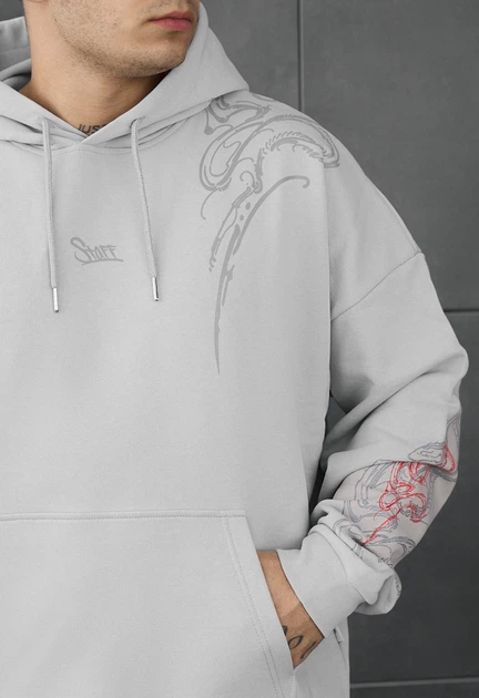 Худі Staff logo & snake oversize XXL - изображение 3