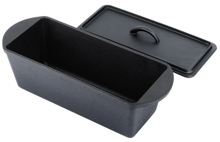 Forma do chleba Vilde Cast Line żeliwna z pokrywką Czarna 35 cm 3 l (5904316487812) - obraz 2