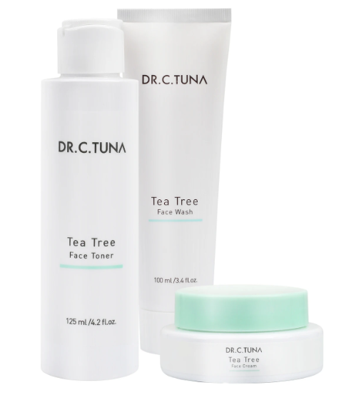 Набір для жирної комбінованої проблемної шкіри Farmasi Tea Tree Dr. C. Tuna крем гель тонік чайне дерево - Фото 4 Набір для жирної комбінованої проблемної шкіри Farmasi Tea Tree Dr. C. Tuna крем гель тонік чайне дерево - зображення 4