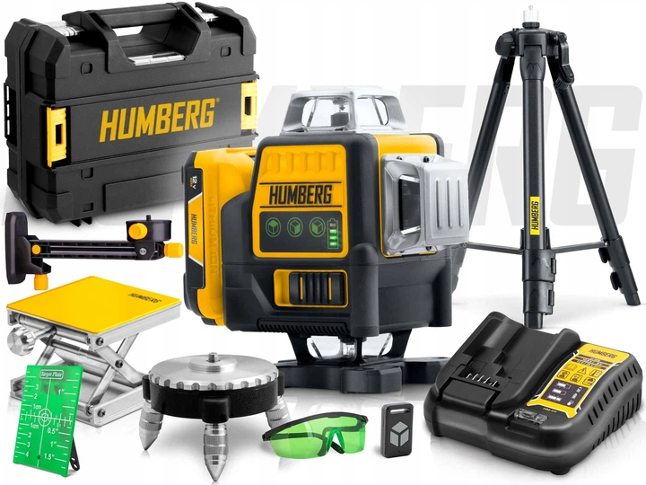 Лазерний рівень Humberg 517100 HM-171 в валізі + штатив (5903890624798) - зображення 2
