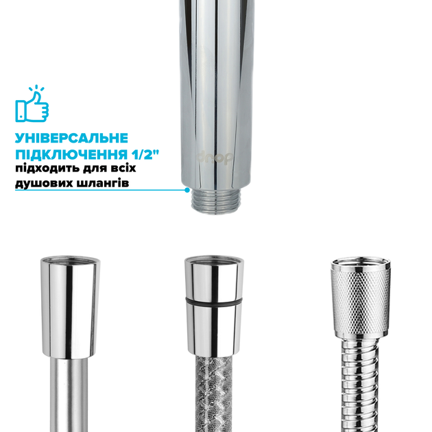 Фильтрующая душевая лейка DROP SPA1F-NANO100F с NANO SPA потоком и фильтром - изображение 8