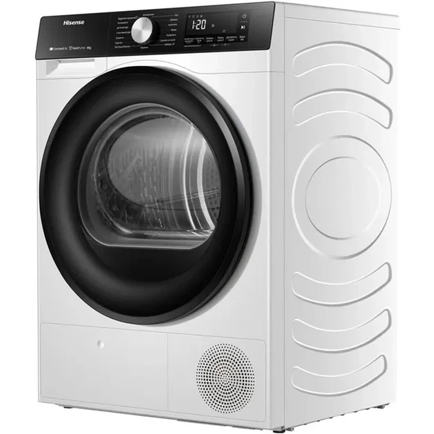 Сушильна машина HISENSE DH3S802BW3/UA - Фото 5 Сушильна машина HISENSE DH3S802BW3/UA - изображение 5