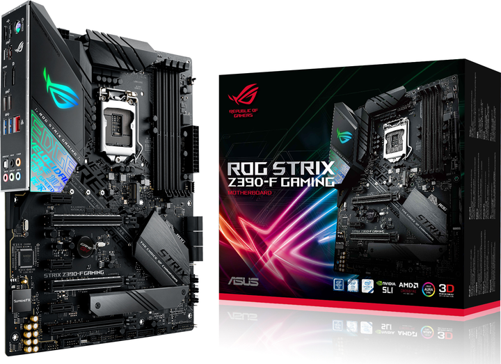 Материнская плата Asus ROG Strix Z390-F Gaming (s1151, Intel