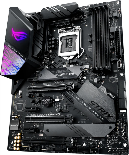 Материнская плата Asus ROG Strix Z390-E Gaming (s1151, Intel Z390, PCI-Ex16) - изображение 4