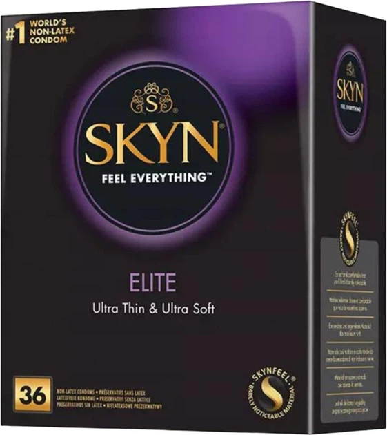 Презервативы Skyn Elite безлатексные 36 шт (ROZ6400229601) - Фото 1 Презервативы Skyn Elite безлатексные 36 шт (ROZ6400229601) - изображение 1