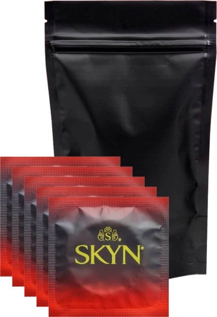 Презервативы Skyn Intense Feel Безлатексные с точками 10 шт (ROZ6400230154) - изображение 2