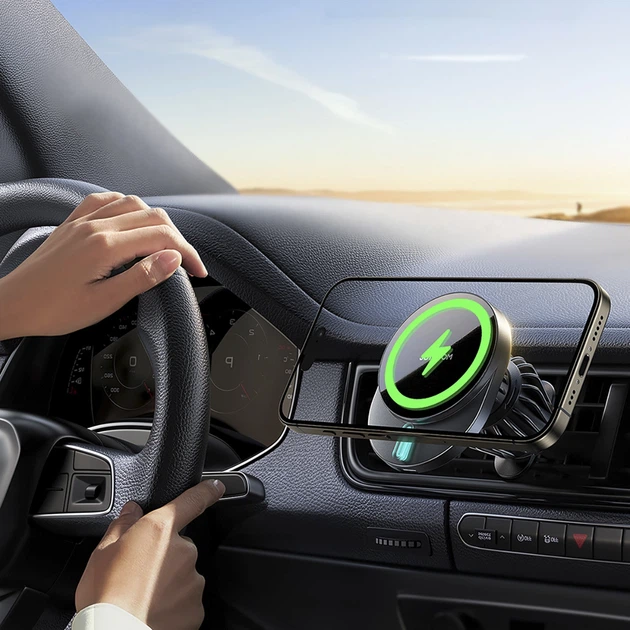 Uchwyt samochodowy do telefonu Joyroom JR-ZS409 15W Black (6956116724153) - obraz 7