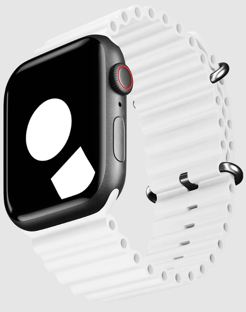 Ремешок Ocean Band для Apple Watch 42/44/45/46/49mm White [76031] - изображение 3