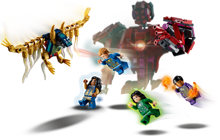 Конструктор LEGO Super Heroes Marvel Вечные перед лицом Аришема (76155) [77756] - зображення 4