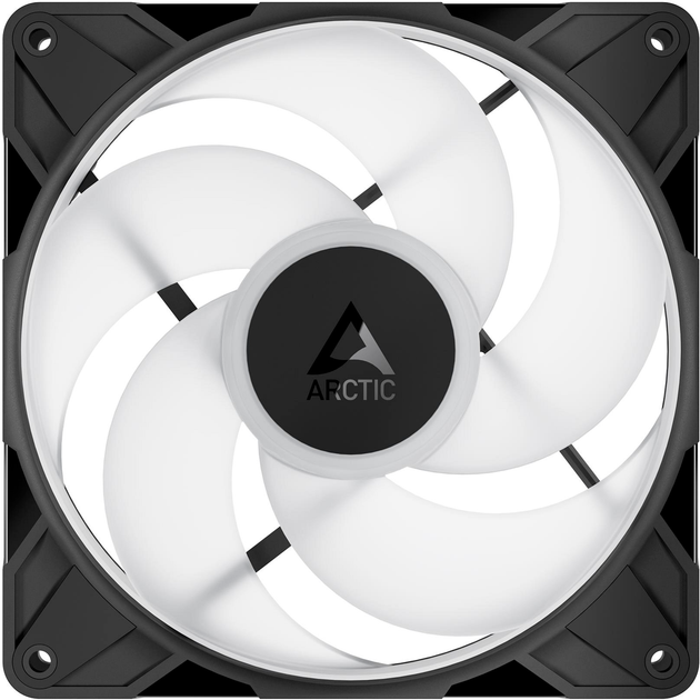 Набір вентиляторів Arctic P14 Pro Reverse ARGB 3 Pack Black (ACFAN00327A) - зображення 4